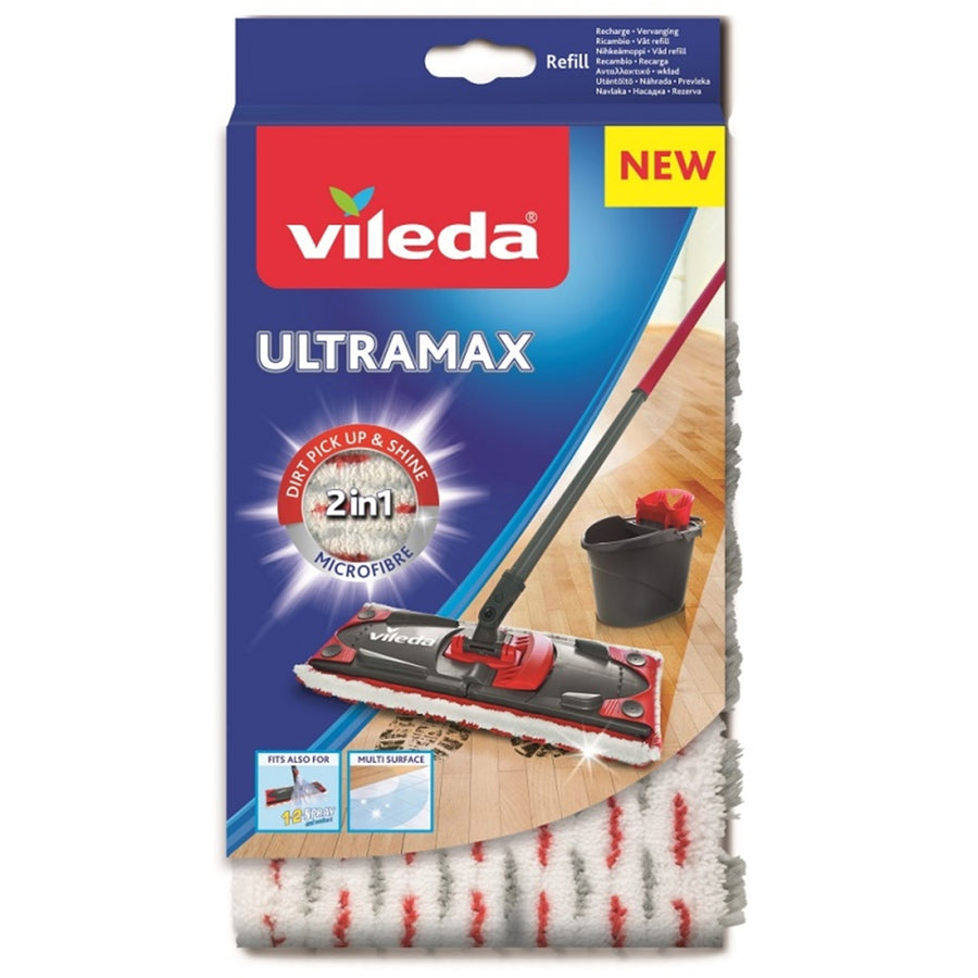 Insert de înlocuire pentru mopul Vileda Ultramax 2in1 cu fibre microactive