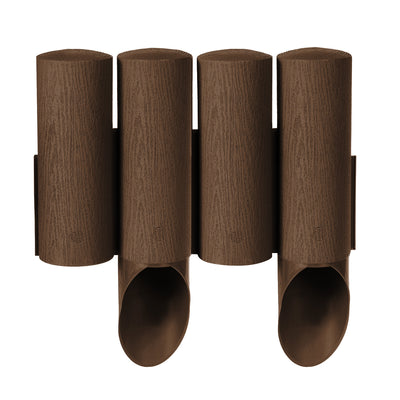 Gard de grădină Cellfast, aspect de lemn, rezistent la îngheț, lungime 2,3 m, culoare maro, 34-041