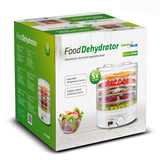 Uscator pentru legume, ciuperci, fructe si ierburi GreenBlue GB190, 5 straturi, 250 W
