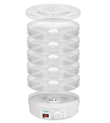 Uscator pentru legume, ciuperci, fructe si ierburi GreenBlue GB190, 5 straturi, 250 W