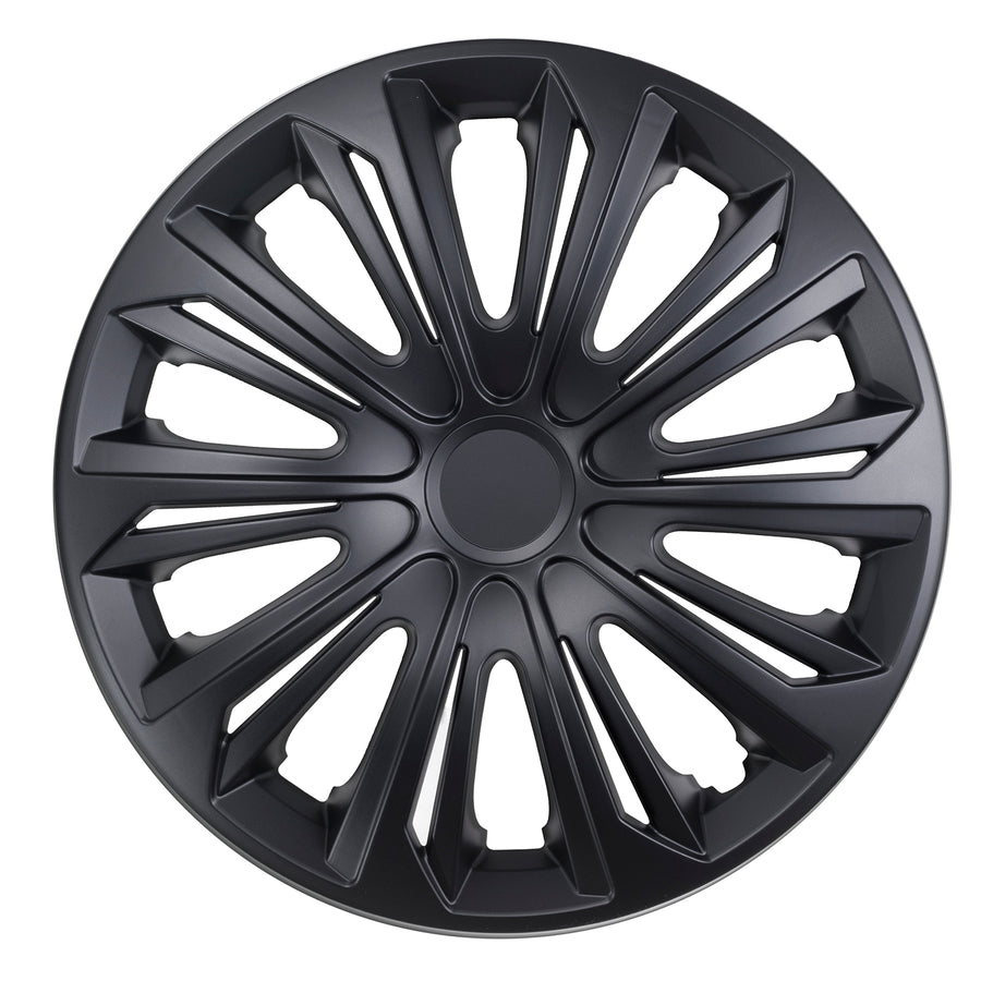 Capace universale de roți 16" NRM STRONG, negru mat, 4 bucăți