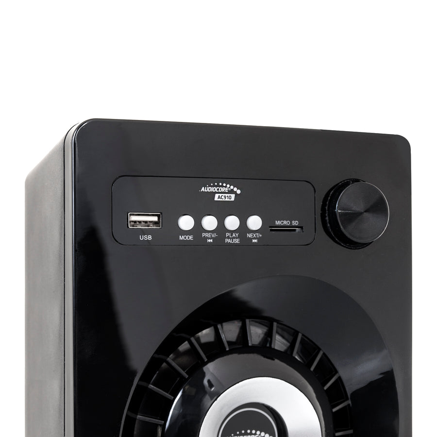 Sistem audio Bluetooth 2.1 Audiocore, radio FM, jack TF, AUX, alimentare USB, AC910