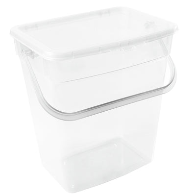 Plast Team - Recipient pentru pulbere de culoare transparentă de 10L