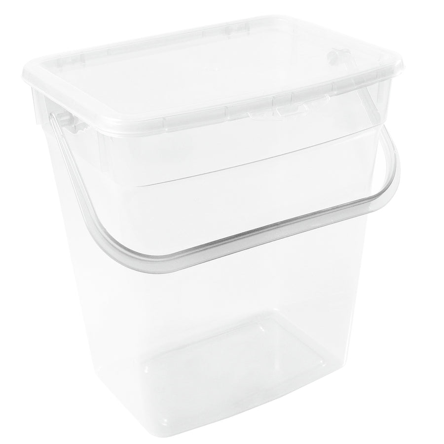 Plast Team - Recipient pentru pulbere de culoare transparentă de 10L