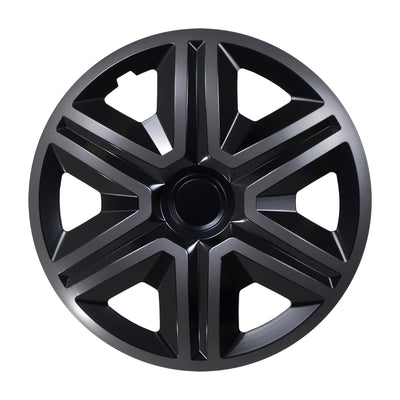 NRM ACTION 15" capace de butuc universale doublecolour grafit/negru 4 bucăți