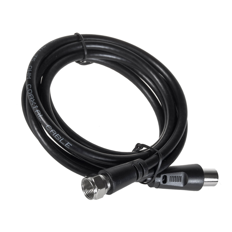 Interior TV Antena HDTV DVB-T2 HEVC LTE DAB FM 100dBμV Amplificator Digital TV