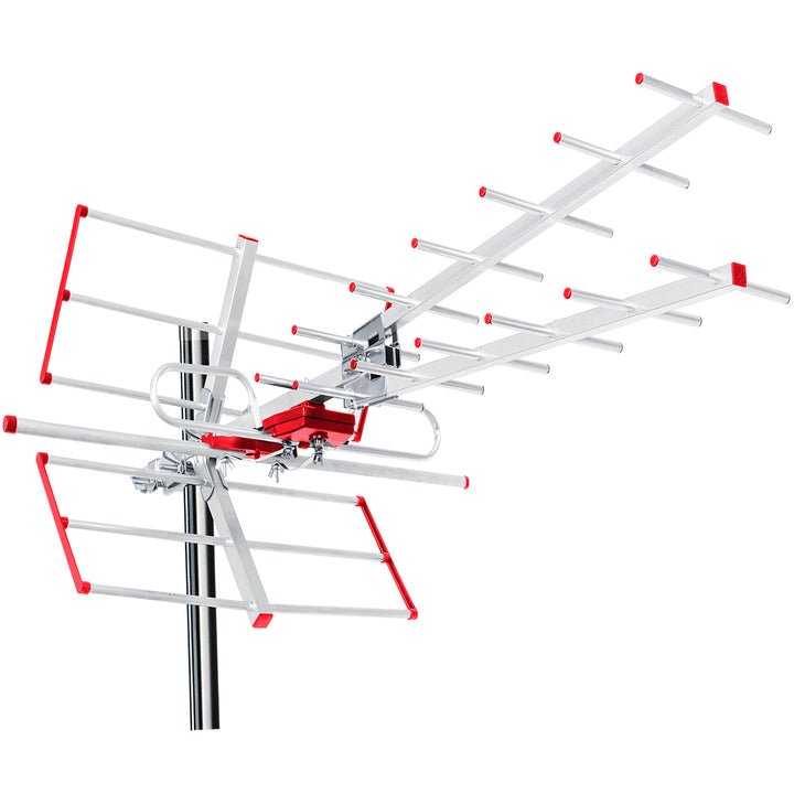 Maclean MCTV-855 Terestru TV DVB-T Antena Combo UHF VHF Pasiv max 100dBμV Filtru Lte