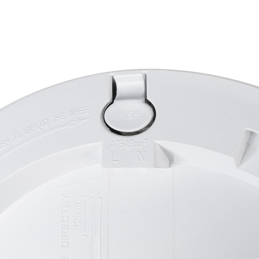 Panou de plafon cu LED-uri 7in1 montat încastrat, ultra subțire 30W 3 culori (WW, NW, CW) Led4U LD142 cu microunde cu sursă de alimentare încorporată