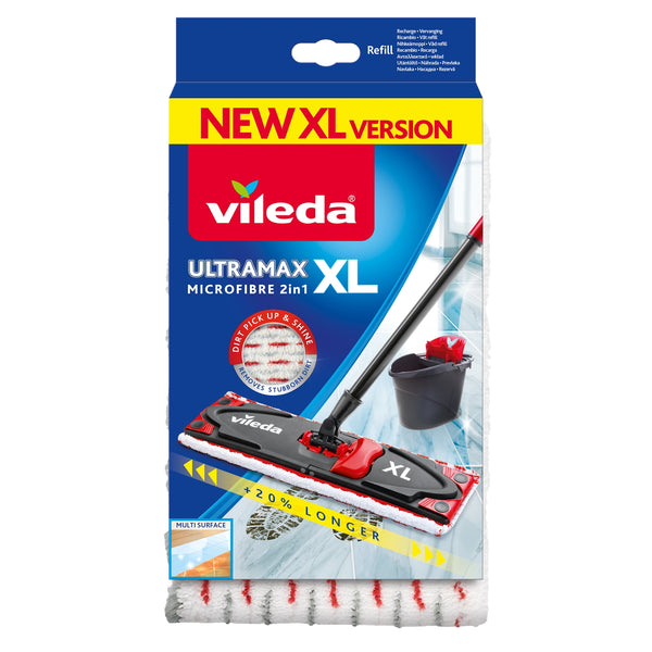 Rezerva mop plat Vileda UltraMax XL, 2 in 1, microfibra