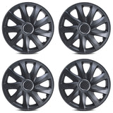 Capace de butuci 16'' - NRM Drift Black Matt - Set de 4 capace de roți - Set de 4