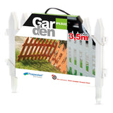 Gard decorativ de grădină Classic S449 3.6m alb,inaltimea 52cm