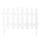 Gard decorativ de grădină Classic S449 3.6m alb,inaltimea 52cm