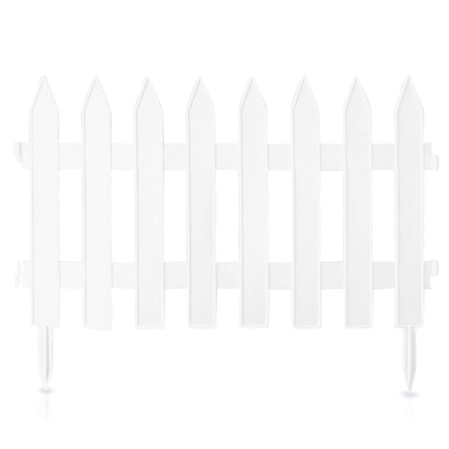 Gard decorativ de grădină Classic S449 3.6m alb,inaltimea 52cm