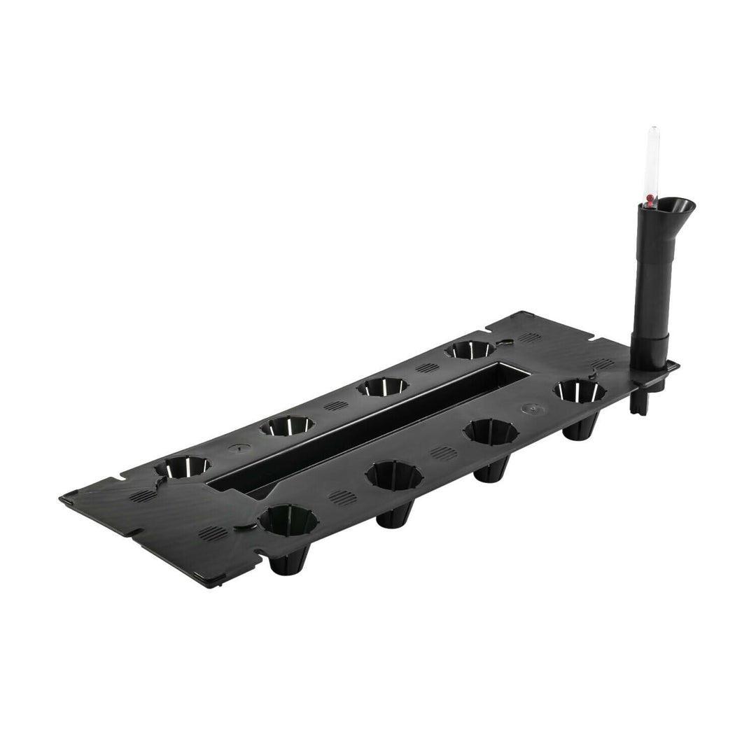 Ghiveci de plante/flori imitație de ratan dreptunghiular 17L umbra Prosperplast Rato DRTC500 440U