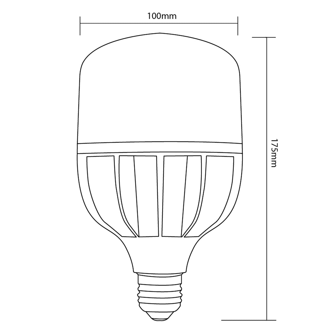 Bec LED E27, 30W 230V Maclean Energy MCE261 CW alb rece 6500K 3000lm