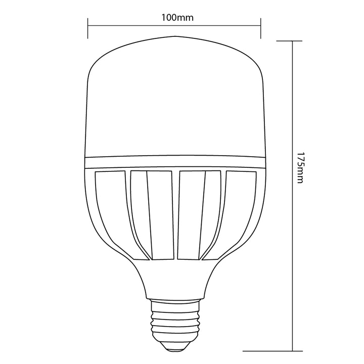 Bec LED E27, 30W 230V Maclean Energy MCE261 CW alb rece 6500K 3000lm