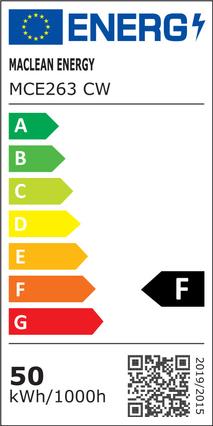 Bec LED E27, 50W 230V Maclean Energy MCE263 CW alb rece 6500K 5000lm