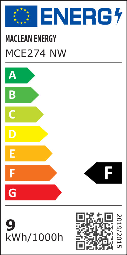 Bec LED E27, 9W 230V Maclean Energy MCE274 NW alb natural 4000K 920lm