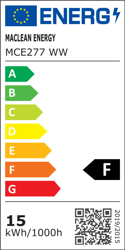 Bec LED E27, 15W 230V Maclean Energy MCE277 WW alb cald 3000K 1570lm