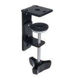 Suport de birou reglabil, TV / monitor, dubla articulatie, 13 - 27 inch, Negru, Maclean, MC-860