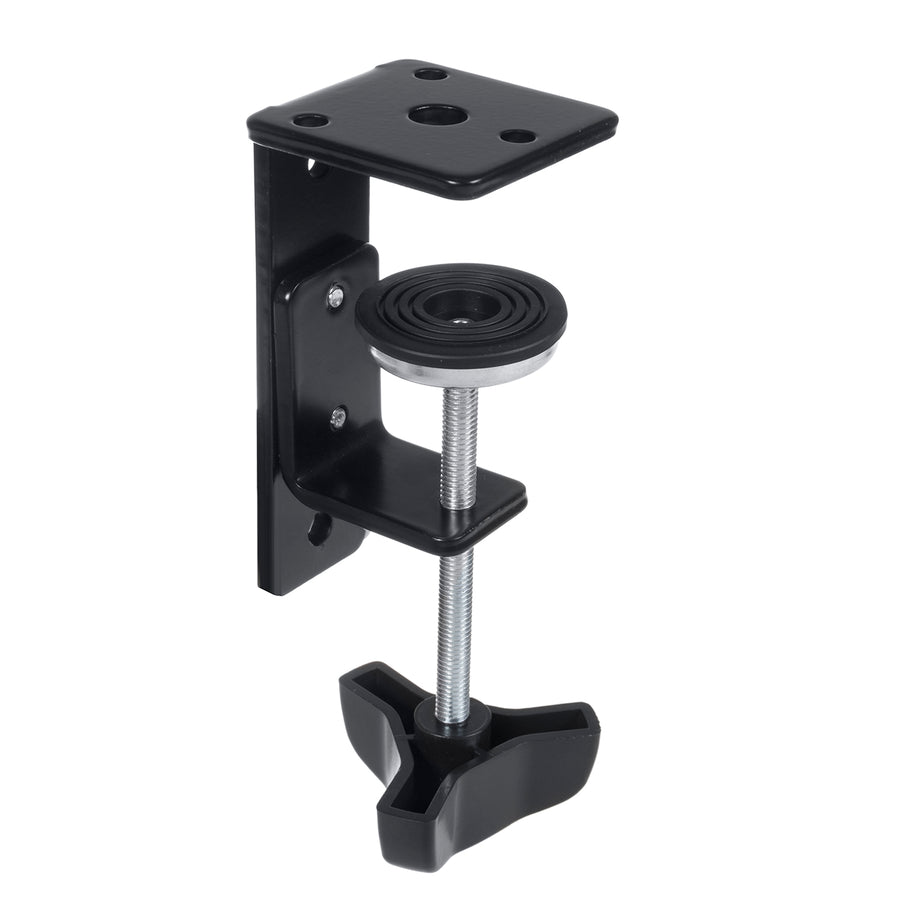 Suport de birou reglabil, TV / monitor, dubla articulatie, 13 - 27 inch, Negru, Maclean, MC-860