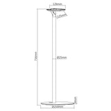 Stativ boxa smart Sonos One, Maclean MC-841, negru