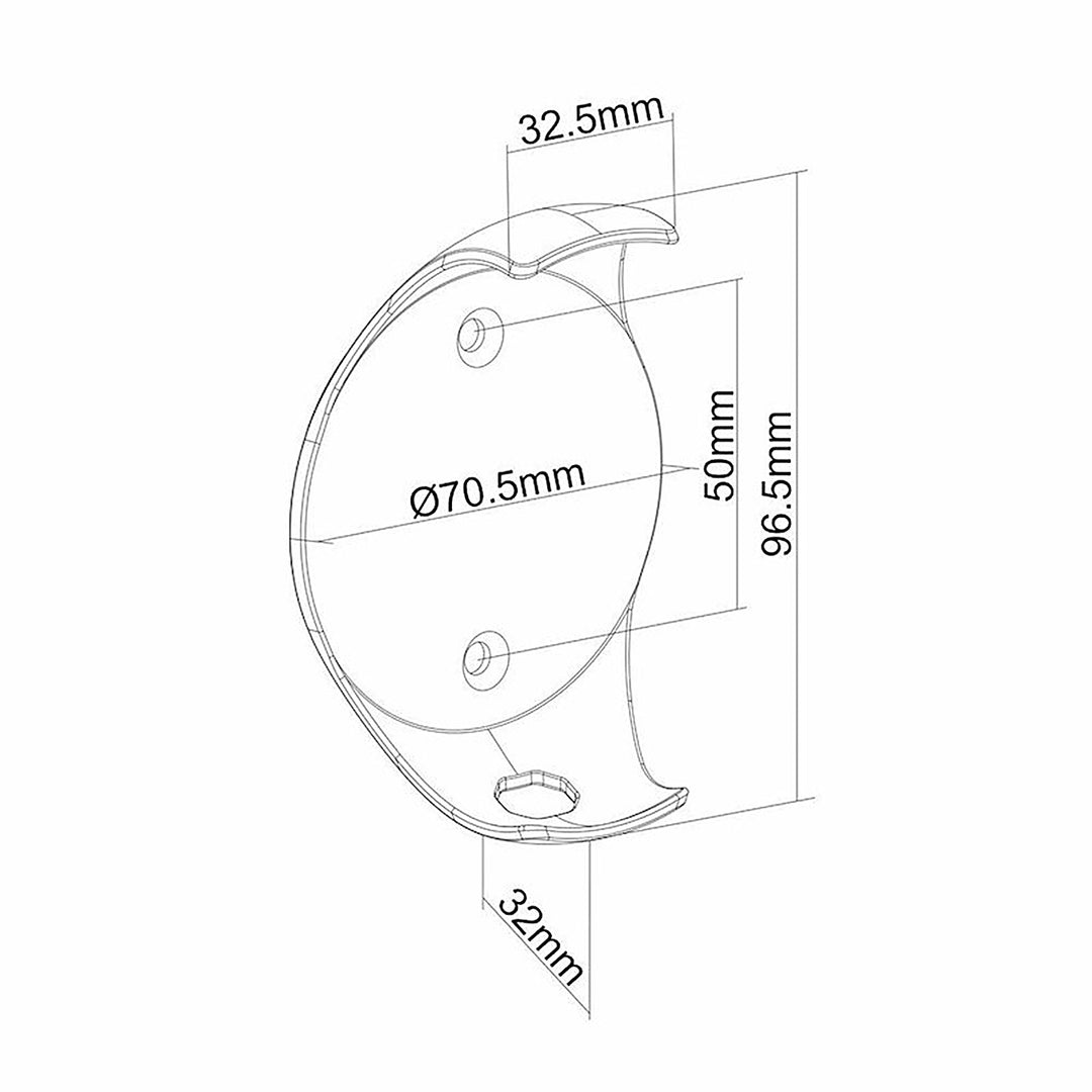 Montare pe perete a difuzoarelor Compatibil cu suportul suportului pentru mini-difuzor Google Home Mini