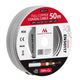 Cablu Maclean MCTV-471 Cablu coaxial RG6 50M 1.02CU + 4.8FPE + CU / P + 32 * 0.12CU + 6.8PVC