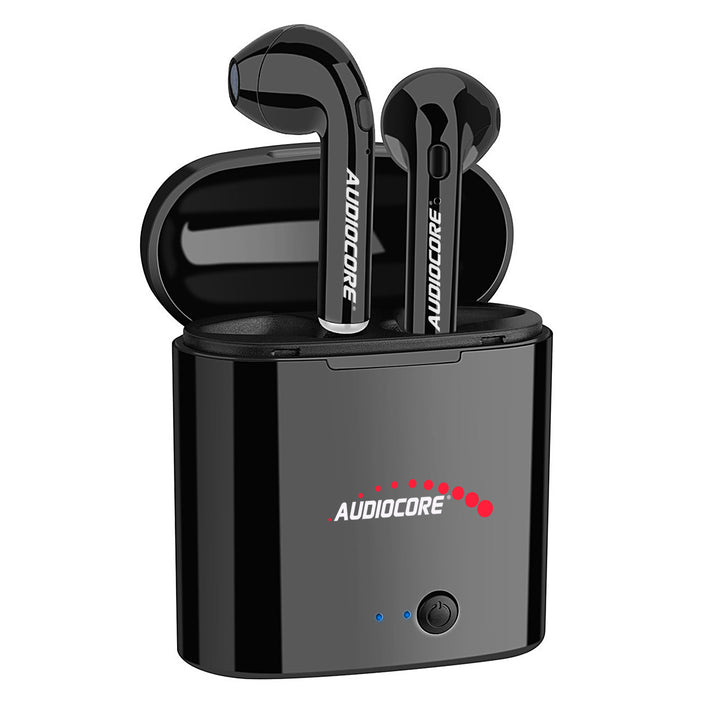 Audiocore AC520 Wireless Bluetooth 5.0 Twin-in-Earphone + Stație de andocare cu carcasă Power Bank