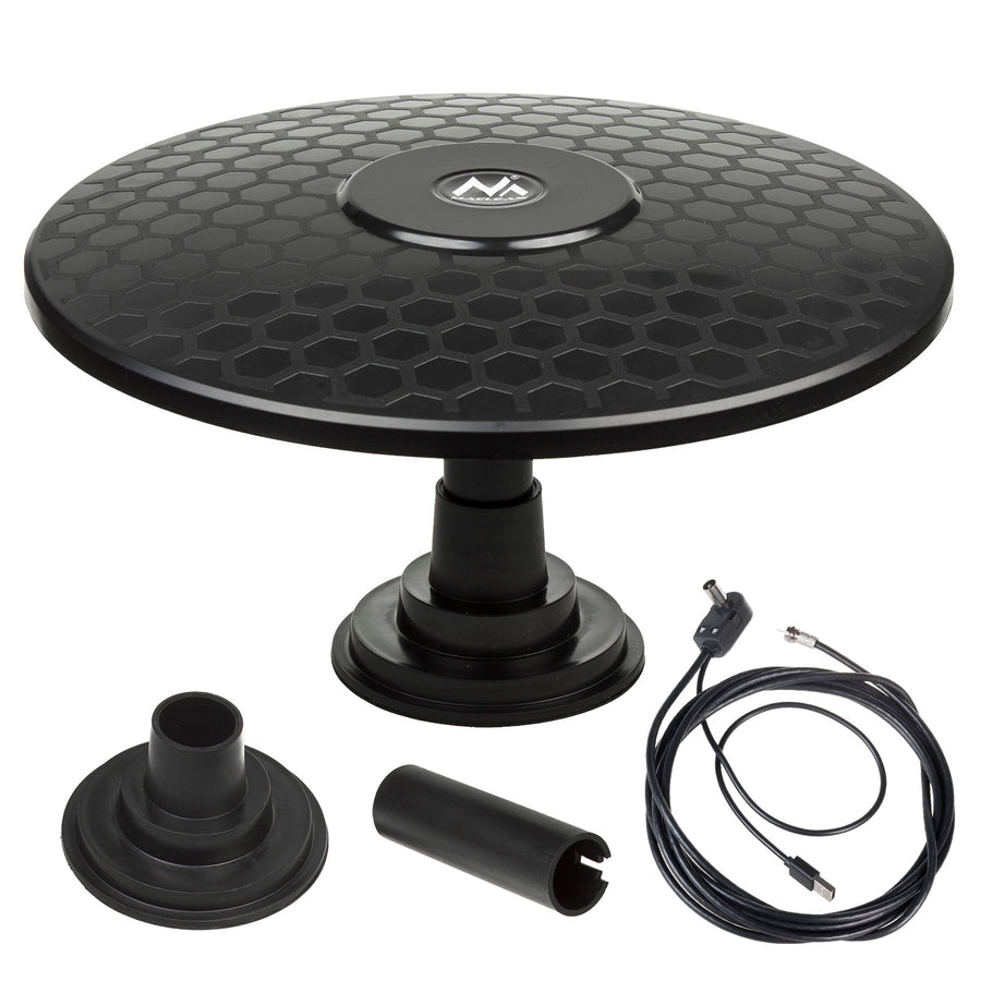 Antenă activă omnidirecțională DVB-T/T2 H.265 HEVC Maclean MCTV-945 USB magnetic
