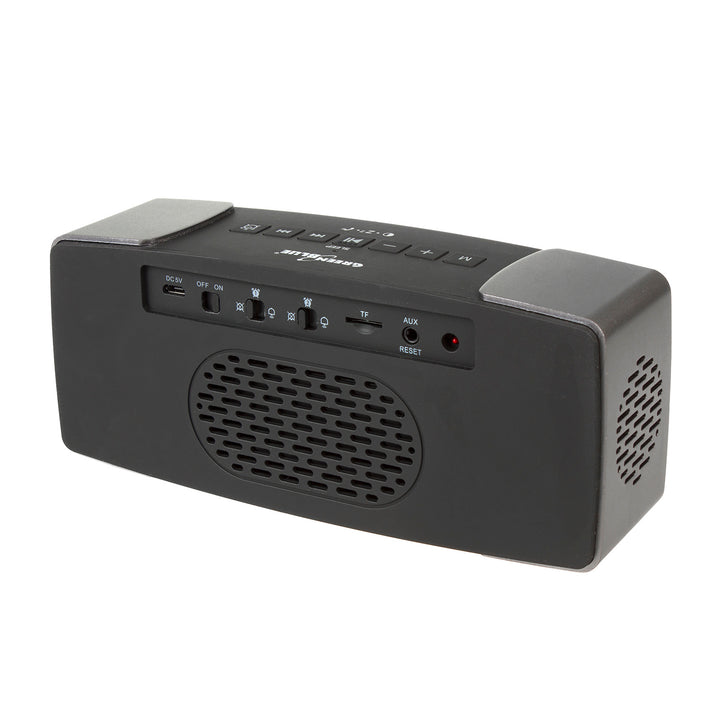 Radio ceas si alarma, Bluetooth 4.2, FM, aux-in, 6W, GreenBlue GB200 2200 mAh