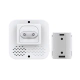 Sonerie cu senzor de miscare fara fir GB212, 52 melodii, alb