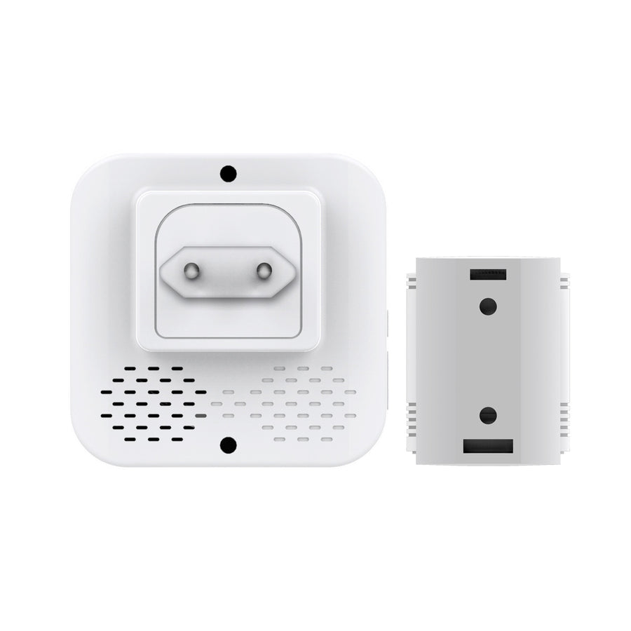 Sonerie cu senzor de miscare fara fir GB212, 52 melodii, alb