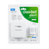 Sonerie cu senzor de miscare fara fir GB212, 52 melodii, alb