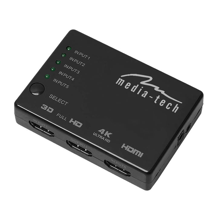 5-port hdmi 4K ultra hd 3D media-tech hdmi MT5207