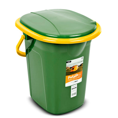 Toaletă turistică GreenBlue verde inchis - portocaliu 19 L