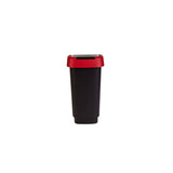 Găleată rotativă Rotho Twist 10L culoare negru și roșu