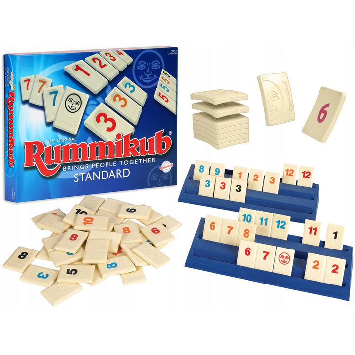 Joc de societate Rummikub versiune STANDARD pentru 2-4 jucători