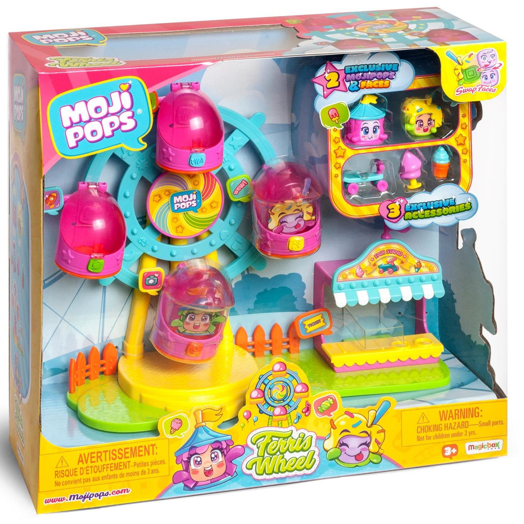 MojiPops Playset Ferris Wheel Moji Pops Carusel Mill