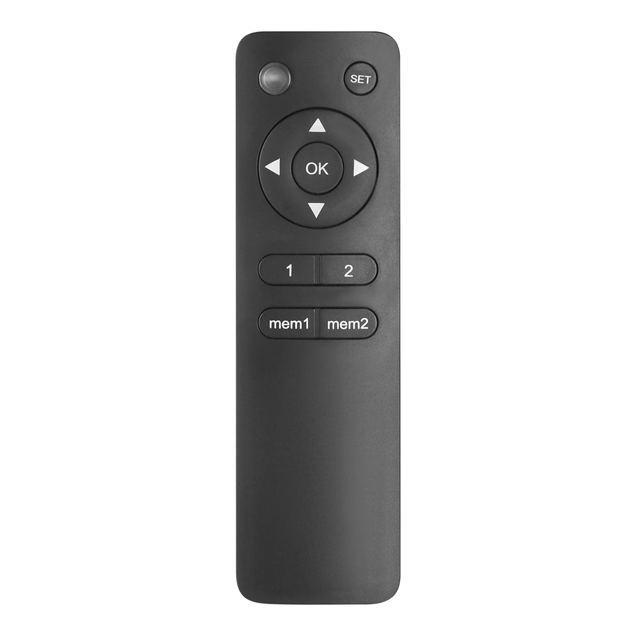 Suport electric de tavan pentru televizor, pentru pereți înclinați 32"-70" 35 kg max. telecomandă Maclean MC-880 max. VESA 600x411