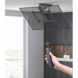 Suport electric de tavan pentru televizor, pentru pereți înclinați 32"-70" 35 kg max. telecomandă Maclean MC-880 max. VESA 600x411