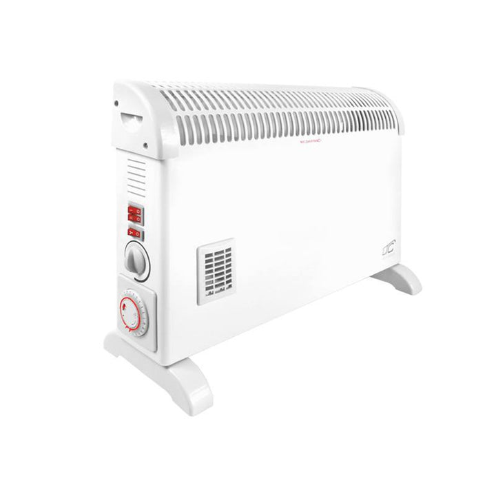 Convertor electric cu ventilator LXUG06, 2000W, timer, alb