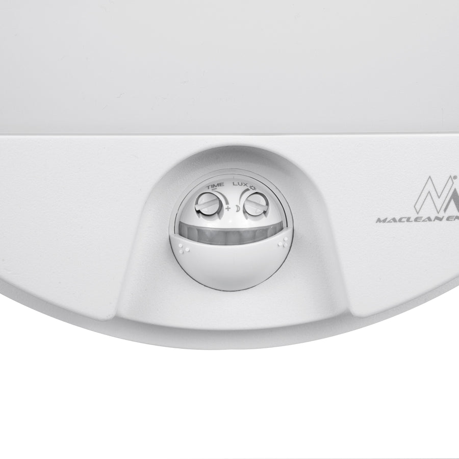 Detector de mișcare cu infraroșu Lampă LED MCE291 W 1100lm 15W IP54 Maclean Energy culoare alb