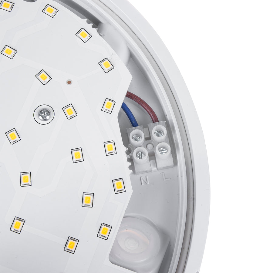 Detector de mișcare cu infraroșu Lampă LED MCE291 W 1100lm 15W IP54 Maclean Energy culoare alb