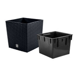 Ghiveci cu insert Rato Low DRTS400L-S433 - antracit