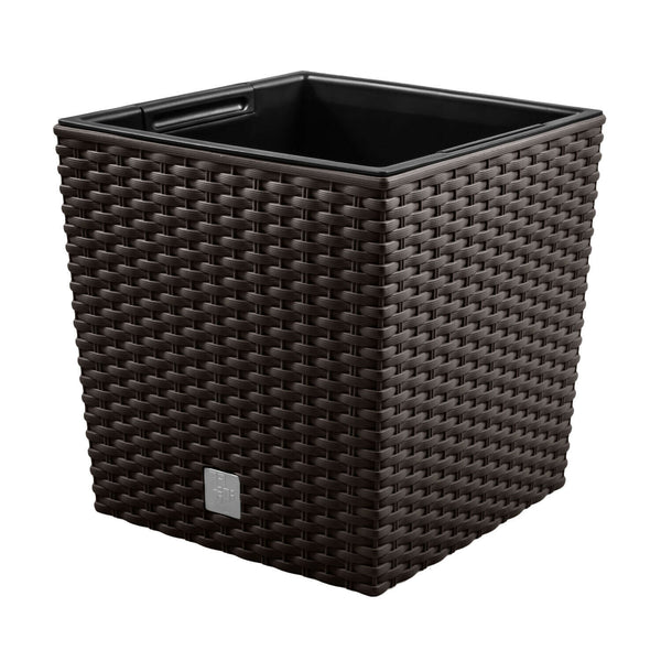 Ghiveci cu insert Rato Low DRTS400L-440U - maro închis