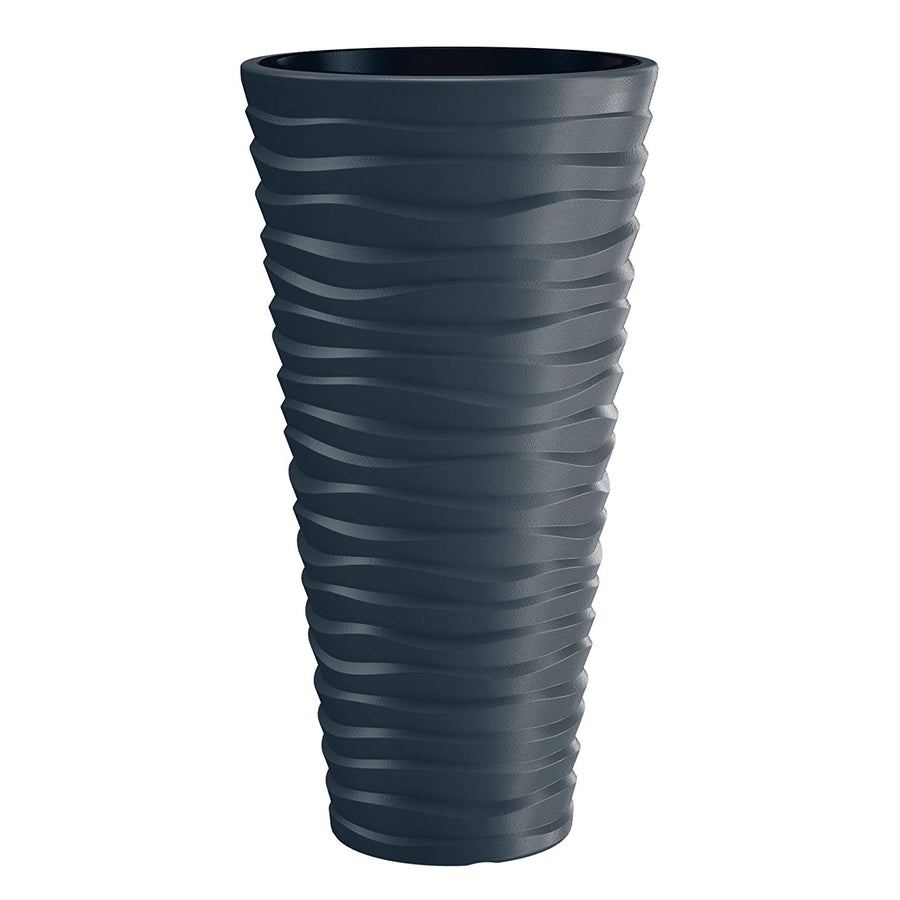 Ghiveci inalt cu insertie Sand Slim, 54L, DPSA400, antracit