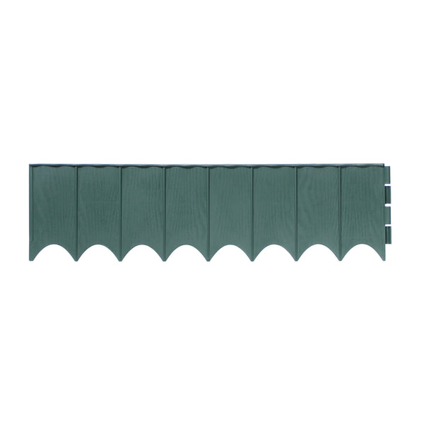 Prosperplast / Gard gard IKRR gard de grădină de 5,9m / culoare verde pădure