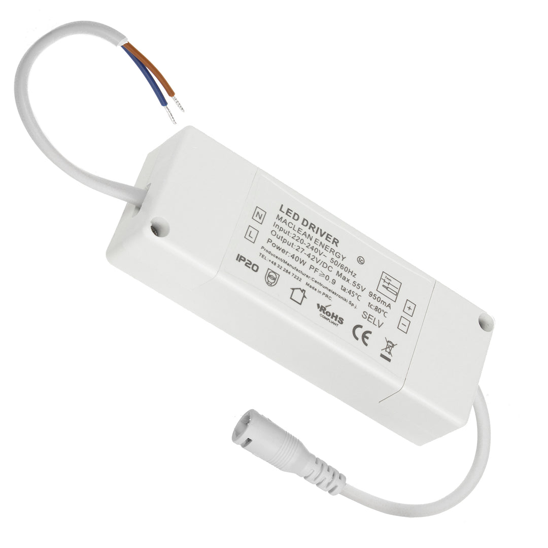 Panou de tavan LED 40W 3200lm alb neutru 4000K Maclean Energy MCE540 NW 595x595x8mm