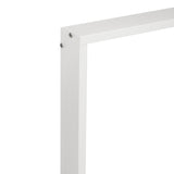 Maclean Energy MCE542 Cadru de suprafață din aluminiu pentru panouri de tavan cu LED de 1195x295mm, înălțime 5cm